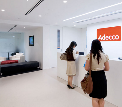 Where are locations of the Adecco Recruitment Agency?